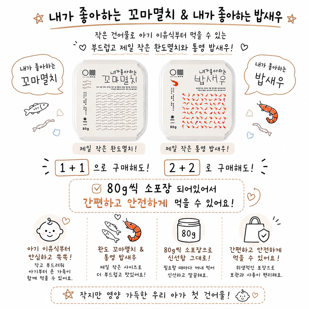 국내산 아기 밥새우 이유식 건새우 아기반찬 이미지 4
