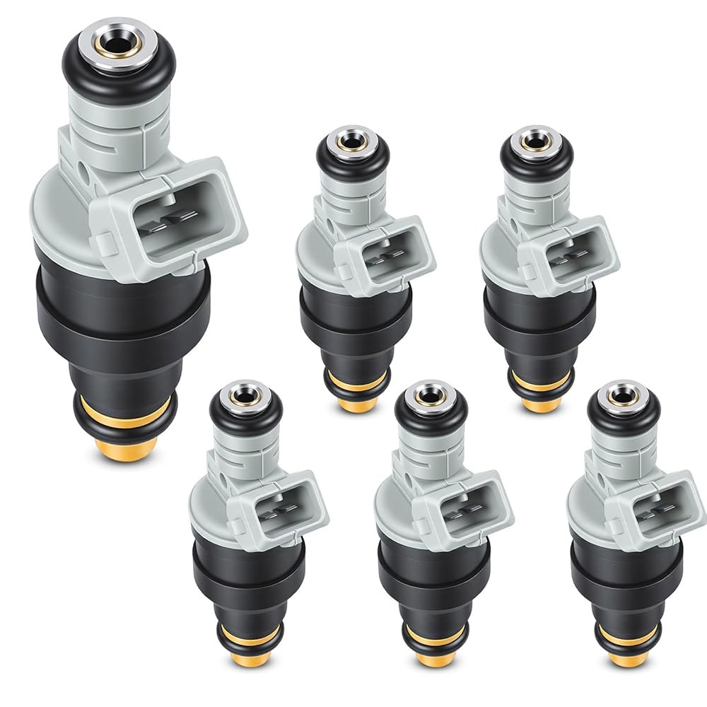 포드 머스탱 브롱코 F-150 F-250 F-350 레인저 토러스 E-150 E-250 E-350 FJ712 FJ690용 6Pcs 연료 인젝터 장착 - 상품 이미지