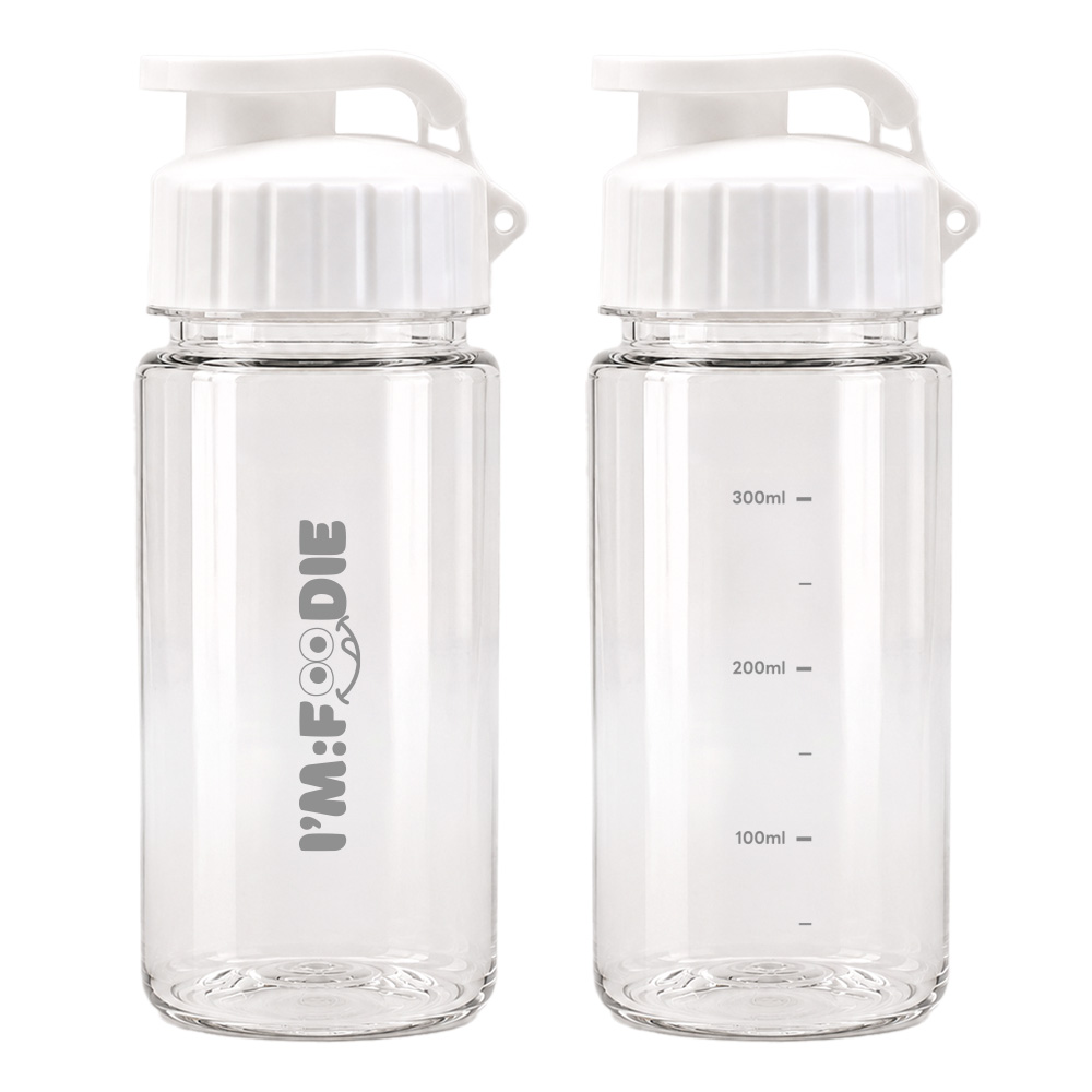 아임푸디 단백질 쉐이커 보틀 트라이탄 물병 물통 350ml - 상세 이미지 2
