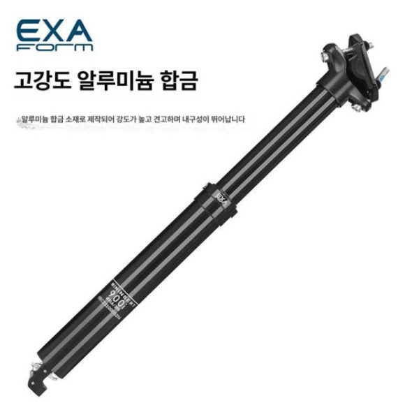 고성능 유압 산악용 클램프 드로퍼 가변 싯포스트 튜브 시트 31.6 x 345mm 100mm스트로크 - 상세 이미지 5
