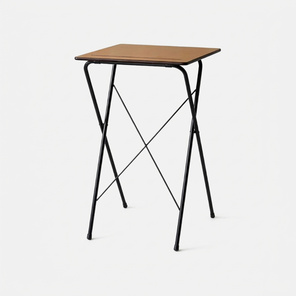 GOSI 스탠딩 접이식테이블 60 SM-2200B 래치드블랙 9447.1423 이미지 8