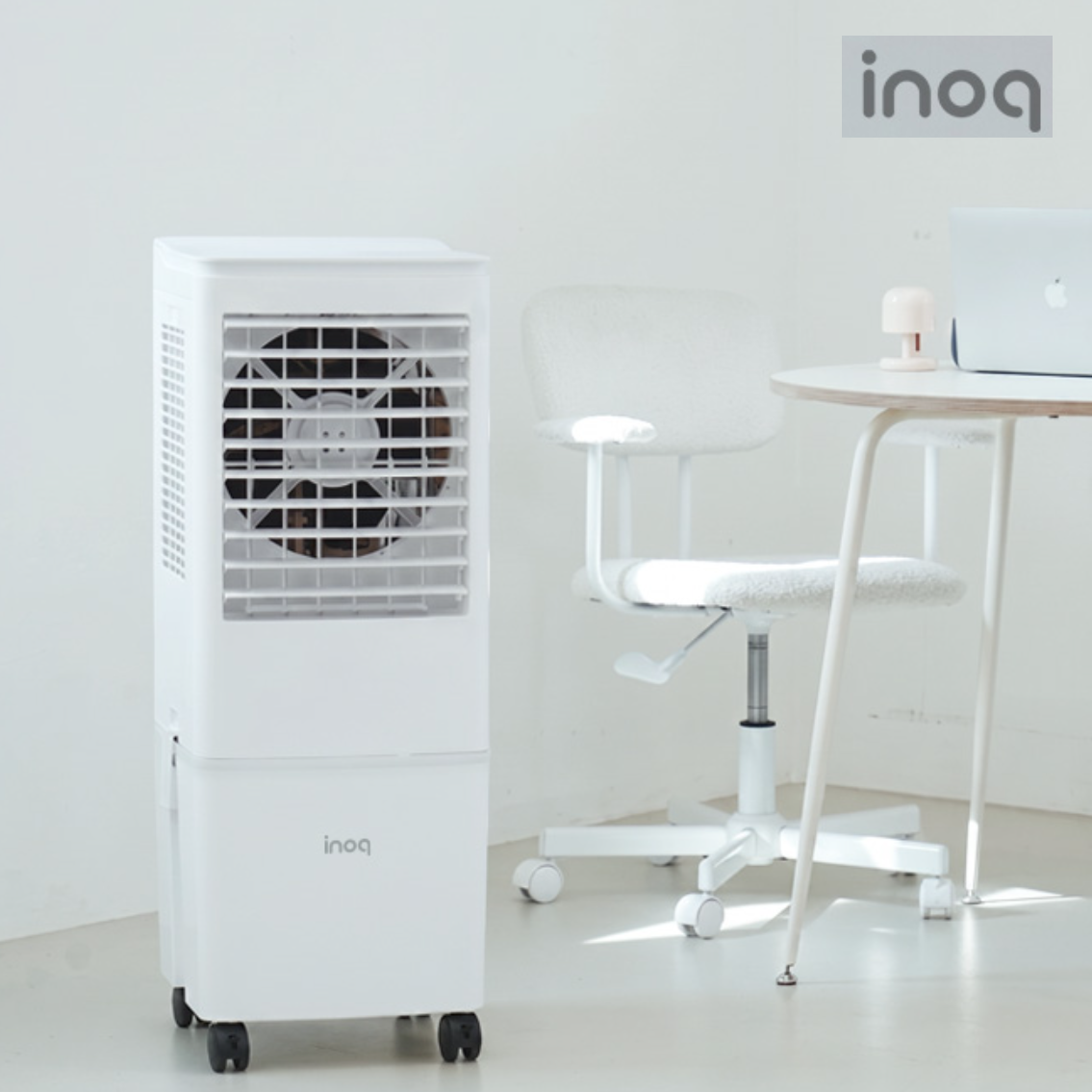 inoq 냉풍기 업소용 냉풍기 대용량 17리터 사무실 냉방기 이동식 냉방기 - 상품 이미지