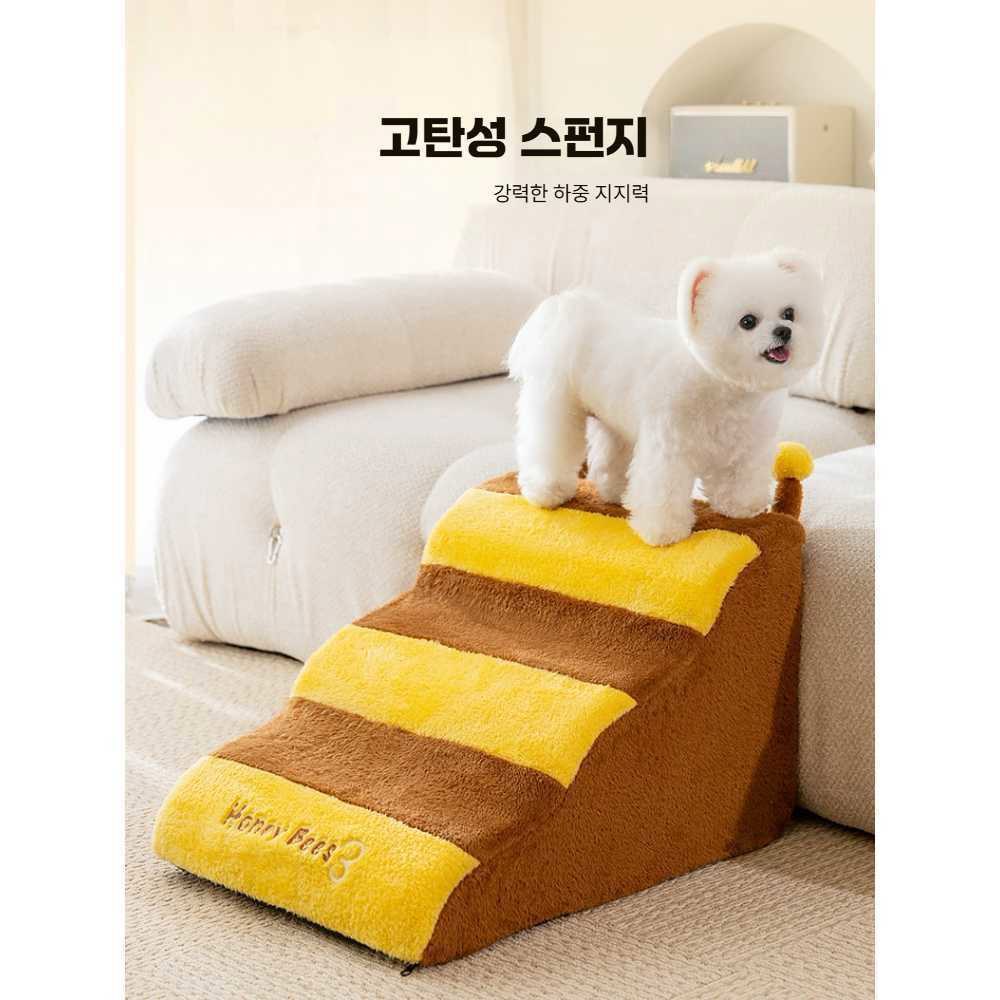 계단 무릎 슬라이드 미끄럼방지 슬개골탈구 무릎을 스펀지 40x60x42cm 자취방 로커블레이드 애견공용 - 상세 이미지 2