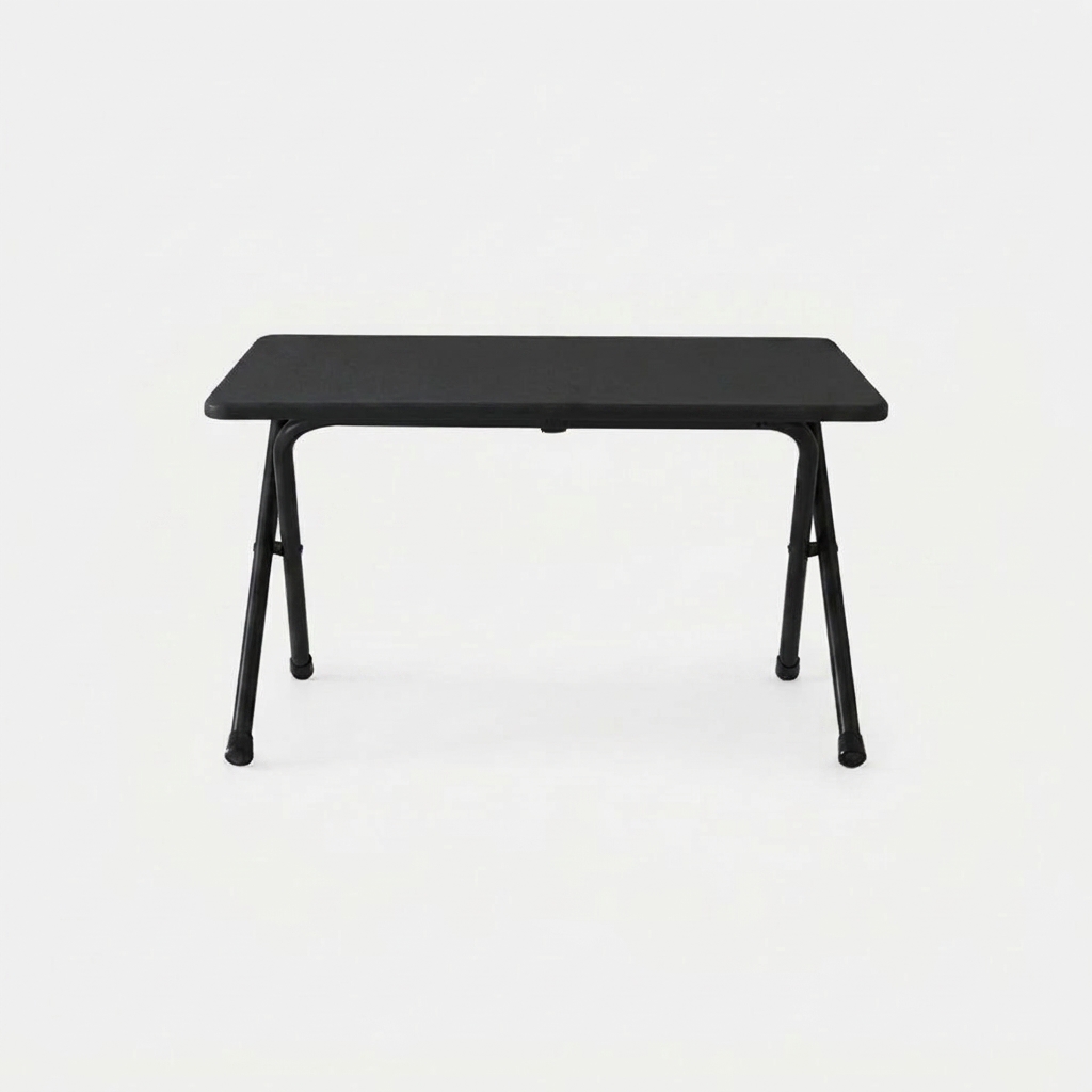 HOMATO 좌식 접이식테이블 60 SM-733NPL 래치드블랙 2695.2488 - 상품 이미지