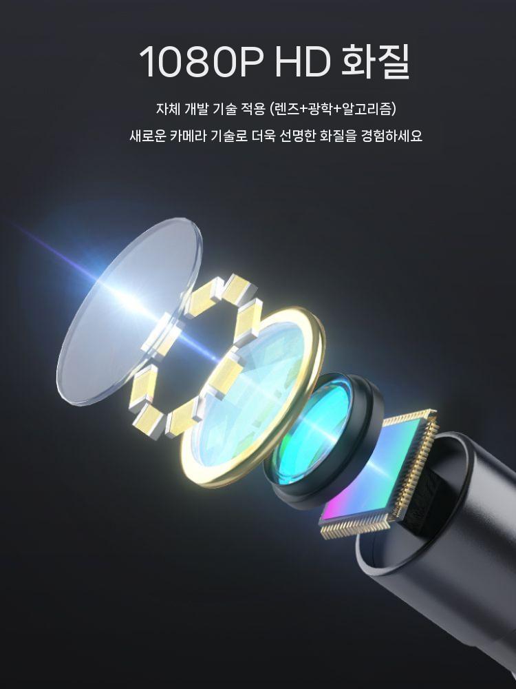 배관 방수 내시경 관로 작업용 돋보기 스탠드 조명 고화질 고배율납땜 산업용확대경 스탠드형 하이리스트 렌즈 8mm + 하드 라 - 상세 이미지 3