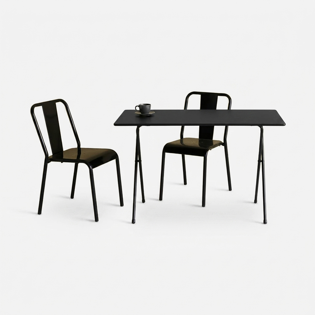 HOMATO 접이식테이블 120 SM-659NPL 래치드블랙 9640.7603 이미지 2
