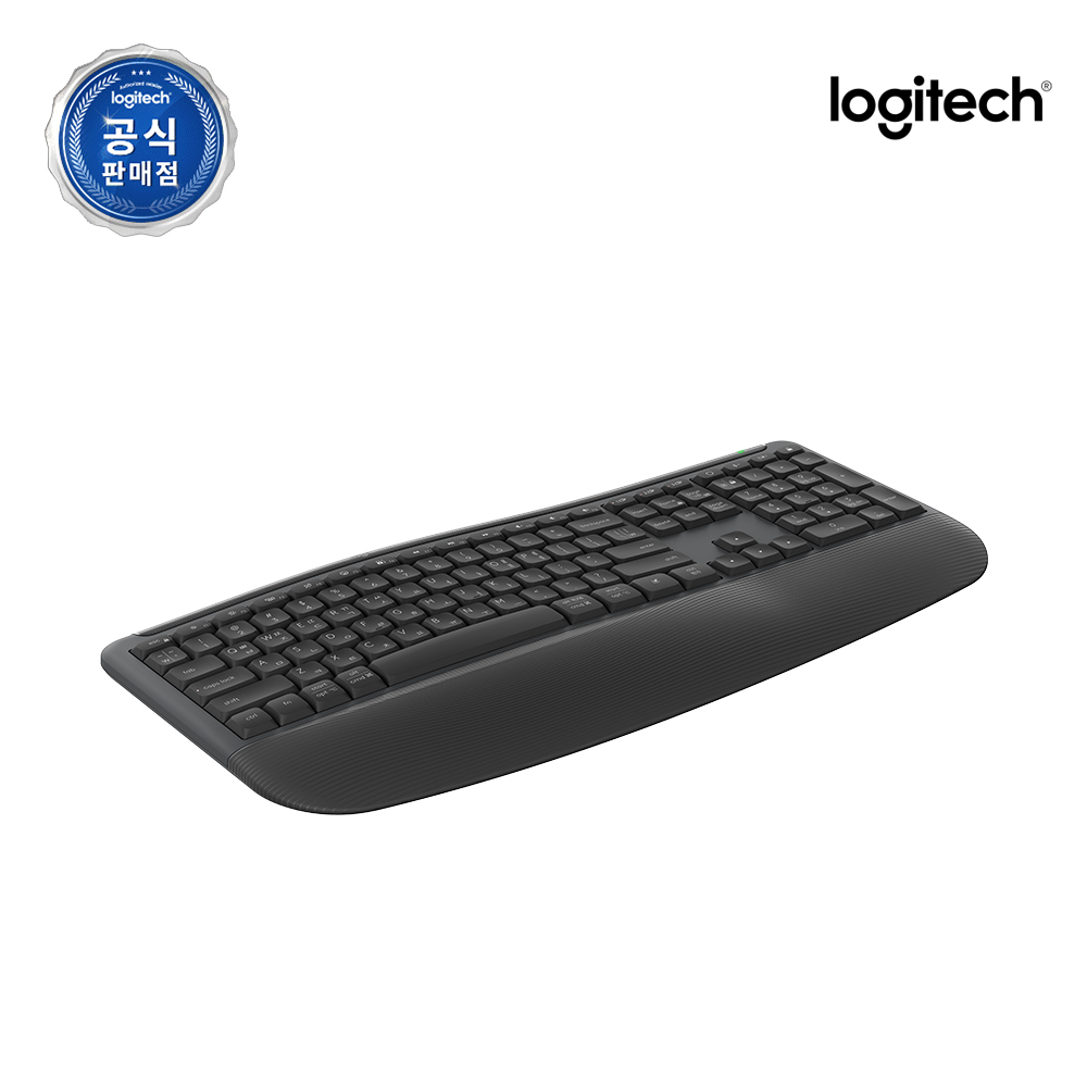 [신제품][포토리뷰] 로지텍코리아 공식 MK880 콤보 팜레스트 무소음 무선키보드마우스세트 블랙, 멤브레인 - 상세 이미지 4