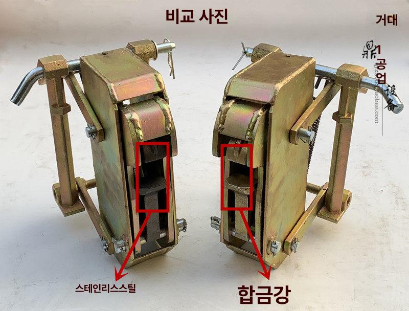 집게 지게차용 드럼리프트 갈고리 체인 옮기기 리프팅 배럴 후크 운반기 픽커 캐리어 - 상세 이미지 3