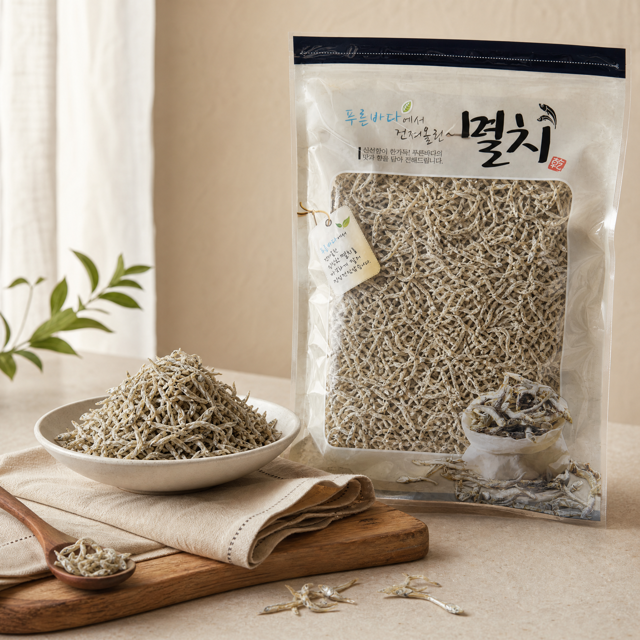 해성수산 남해안 지리멸치 큰멸치 국내산 300g - 상품 이미지