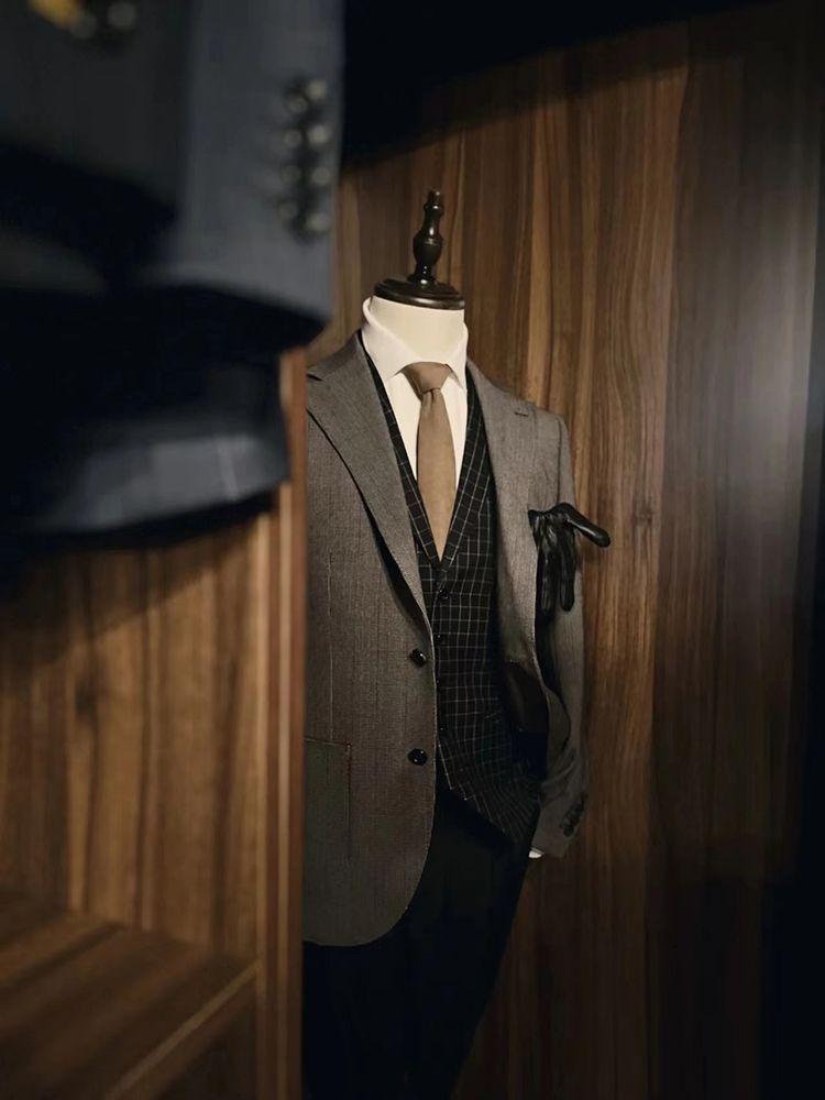 매장 옷가게 모형 상반신 빈티지 디스플레이 전신 피팅 린넨 모델 반팔 마네킹 전신마네킹 골동품 상자 + 손없는 남성 모델 공식 표준 - 상세 이미지 4