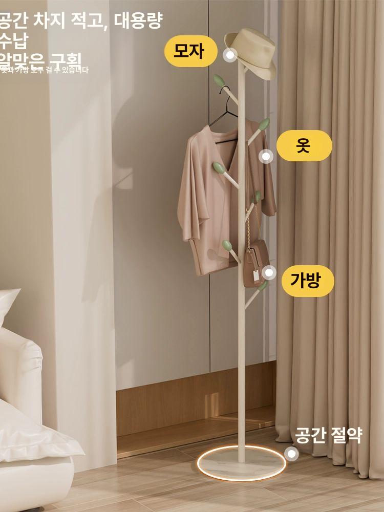 가방 거치대 스탠드 행거 모자 걸이 매장 디스플레이 선반 화이트 - 상세 이미지 2