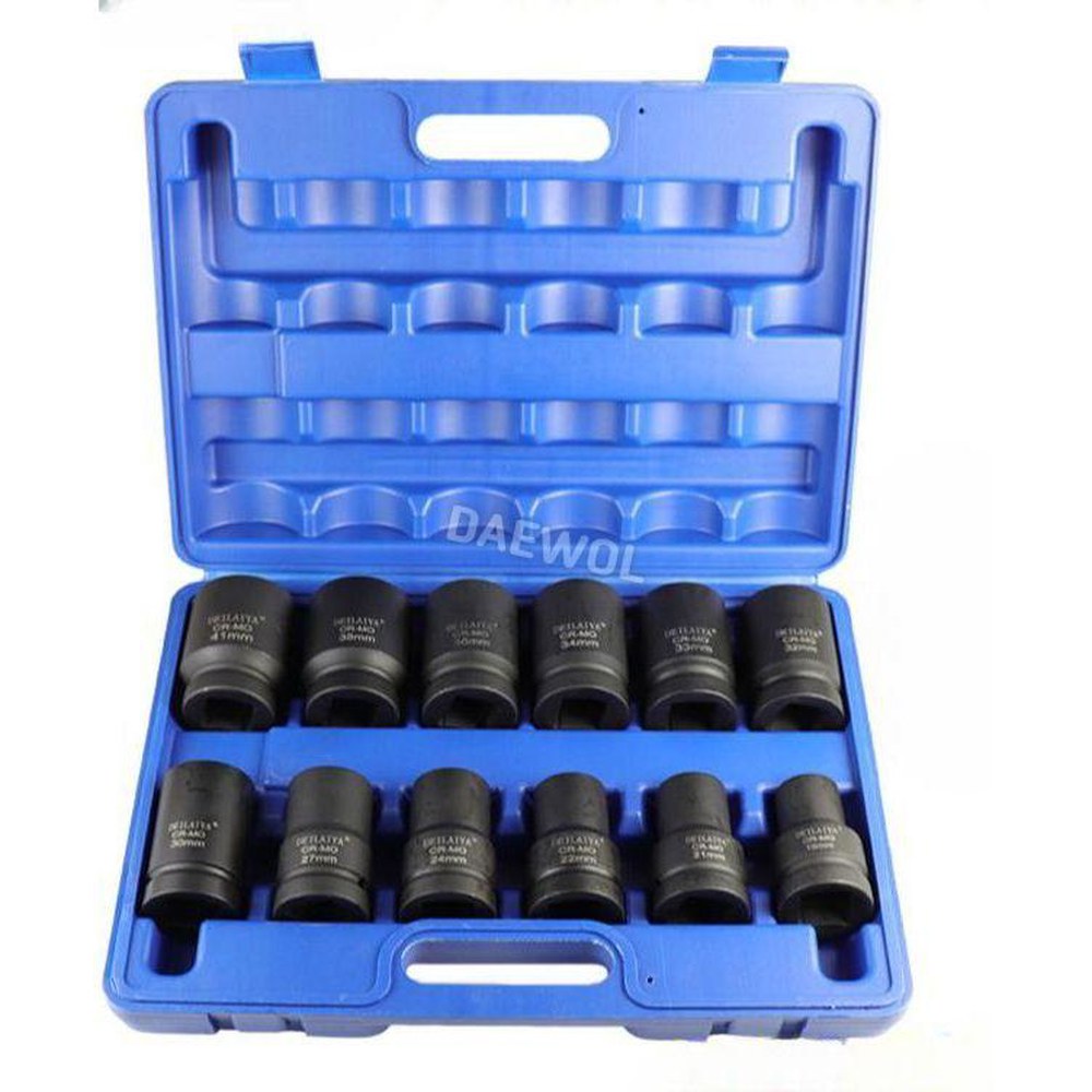 1인치 복스알 세트 1인치복스알세트 육각 롱복스 소켓 17mm 3/4인치 80mm 길이 - 상품 이미지