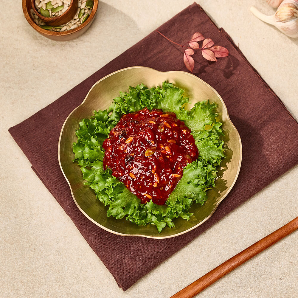 매콤달콤 쫄깃한 밥도둑 비빔 오징어젓갈 1kg - 상세 이미지 3