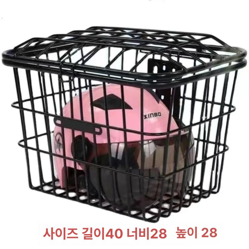 덮개 자전거바구니 스틸 보호 액세서리 앞바구니 방수커버 가리개 보관함 레인커버 - 상세 이미지 4