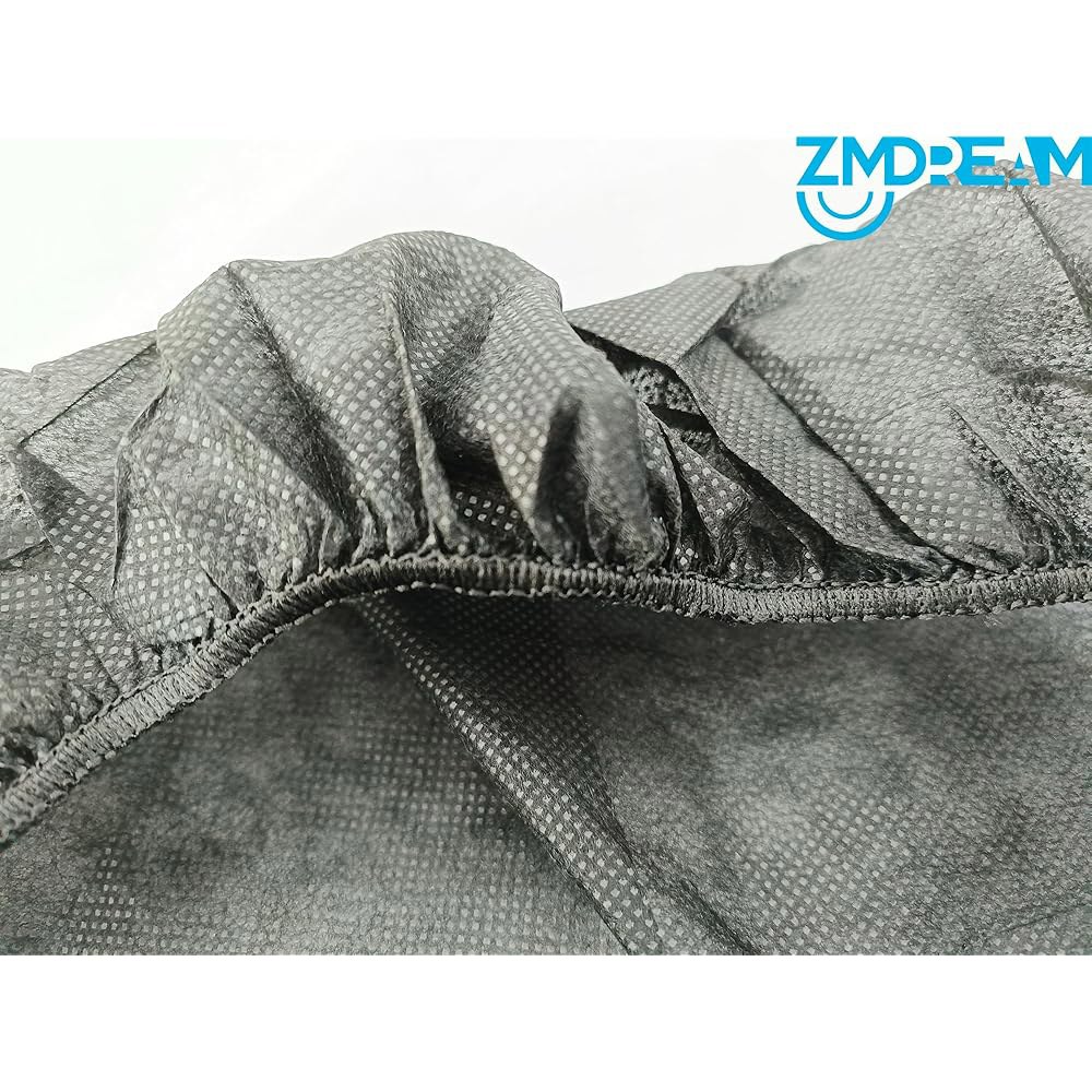 ZMDREAM 팩 75개 장착 일회용 마사지 헤드레스트 커버 페이스 레스트 크래들 블랙 14 13 Inch Black 75 - 상세 이미지 2