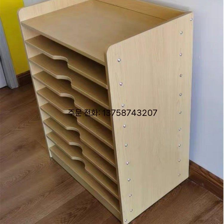 수납함 도면함 종이함 문서정리함 세로형 책상서류정리함 종이보관함 투명 폴더 4절 서류받침 - 상세 이미지 3