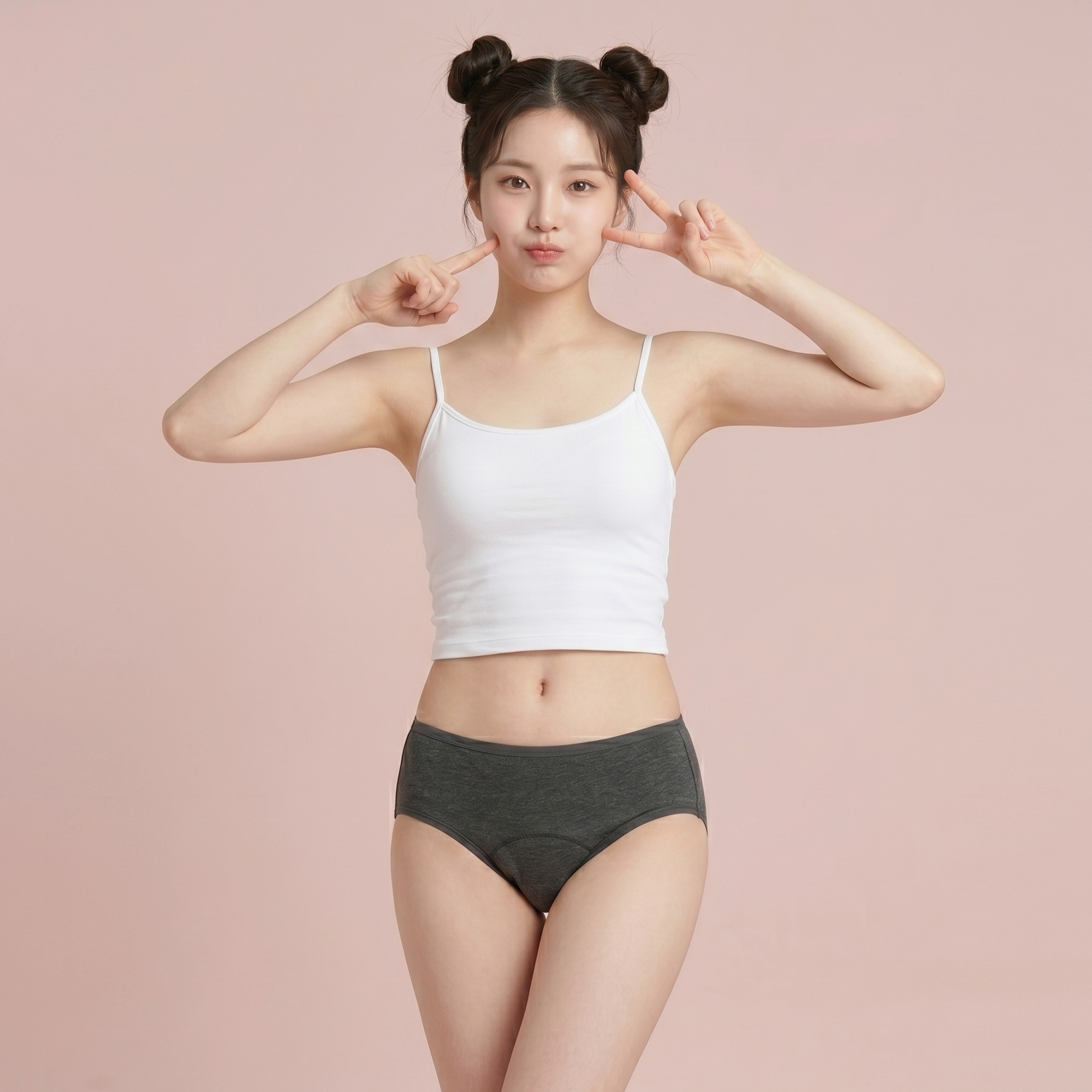 속맘 에어리밤부 위생팬티 주니어 청소년 샘방지 생리 방수 팬티 - 상세 이미지 4