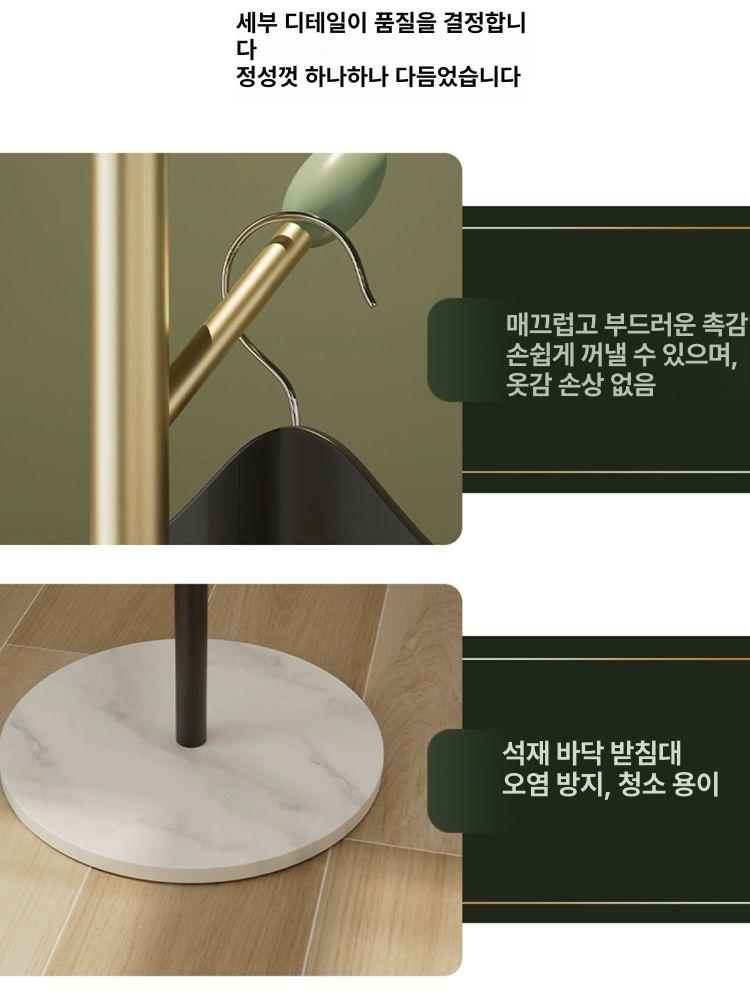 가방 거치대 스탠드 행거 모자 걸이 매장 디스플레이 선반 화이트 - 상세 이미지 4