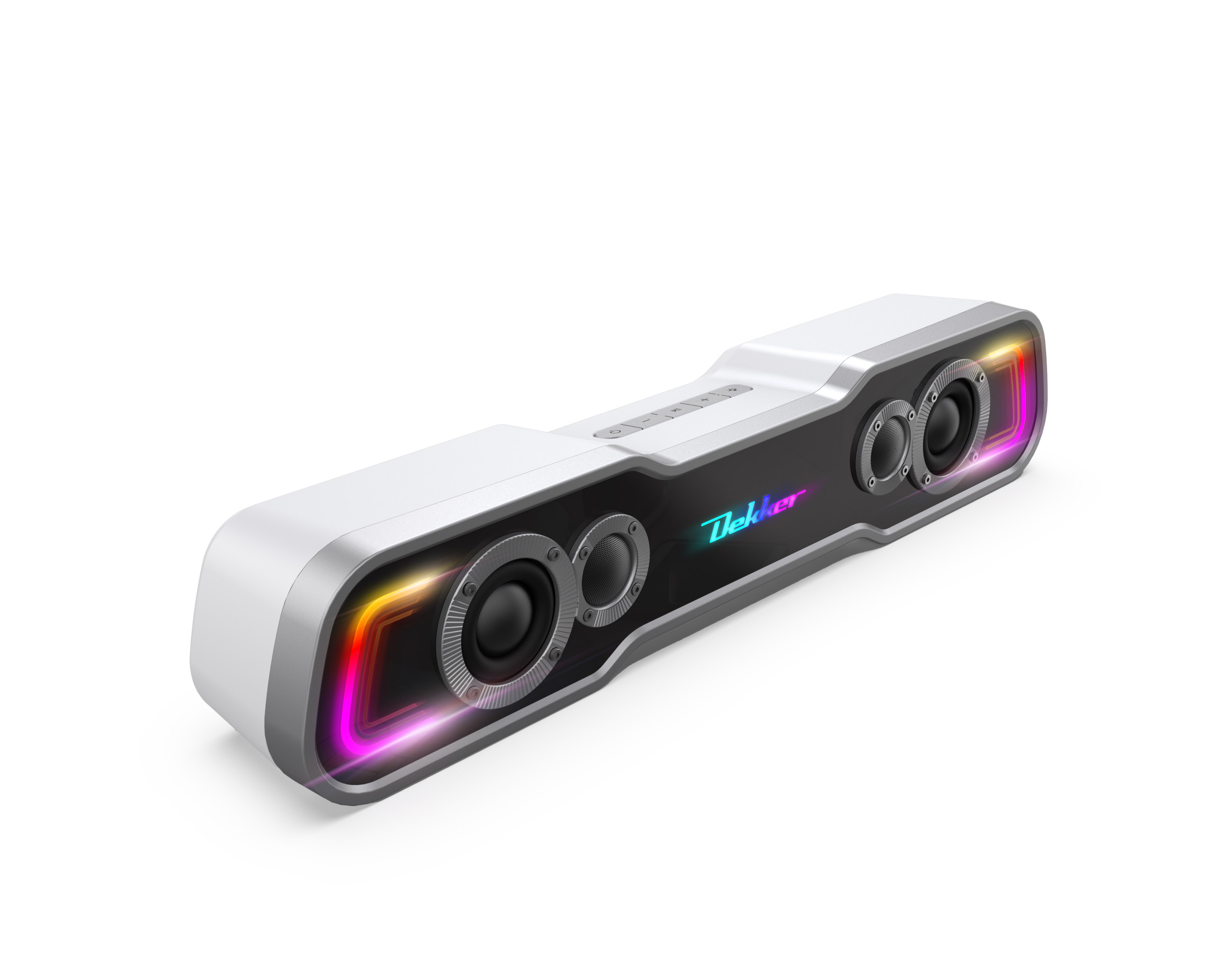 브리츠 라이트바 Lightbar 2채널 블루투스 스피커 PC 노트북 사운드바 USB 이미지 8