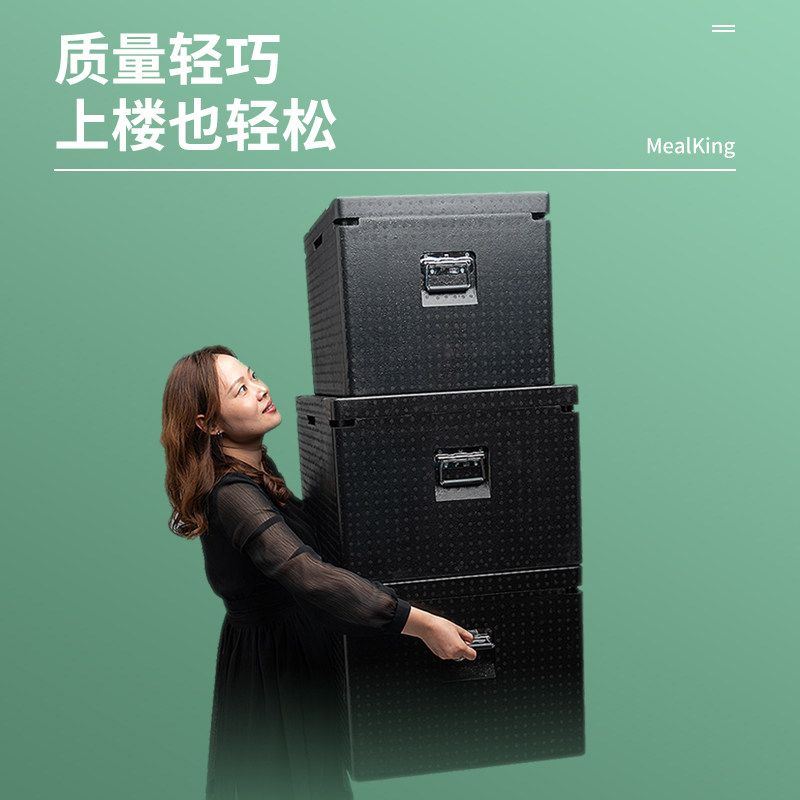 고밀도 압축 휴대용 직장인 보온보냉가방 소풍 대형 야외 업소용 런치백 보온보냉백 도시락통 105L 베어 박스 1 - 상세 이미지 5