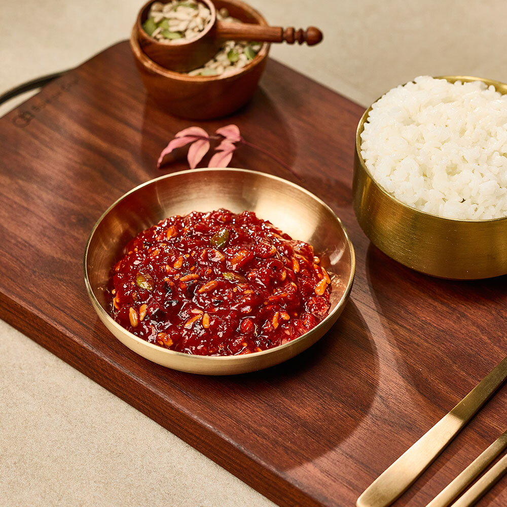 매콤달콤 쫄깃한 밥도둑 비빔 오징어젓갈 1kg - 상세 이미지 2
