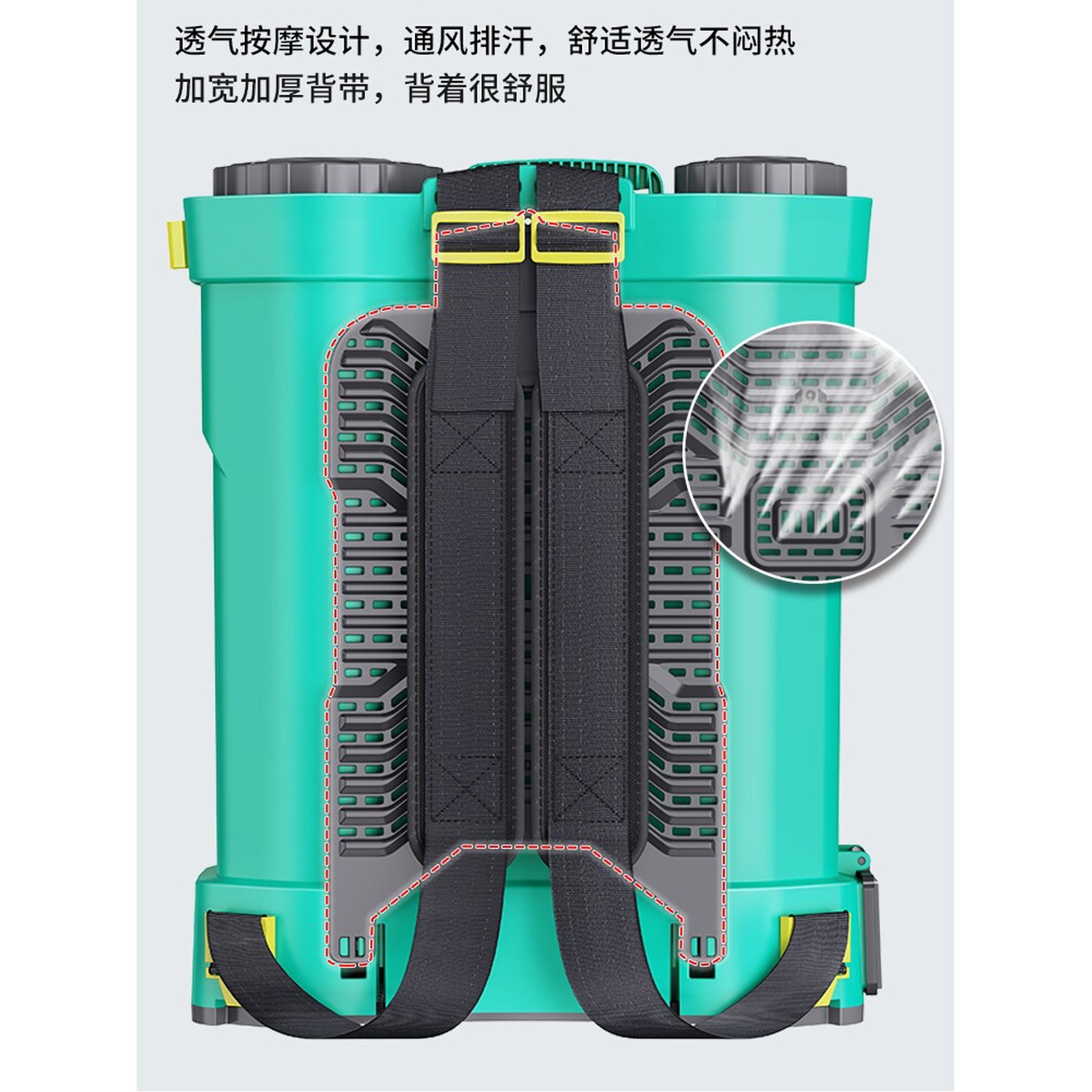 분문기 충전식 전동 약대 효자 싱글 12V 농사 분사기 분사 구리 대 하뉴 1 16리터 정속 1대 배터리 그린드릴 - 상세 이미지 3