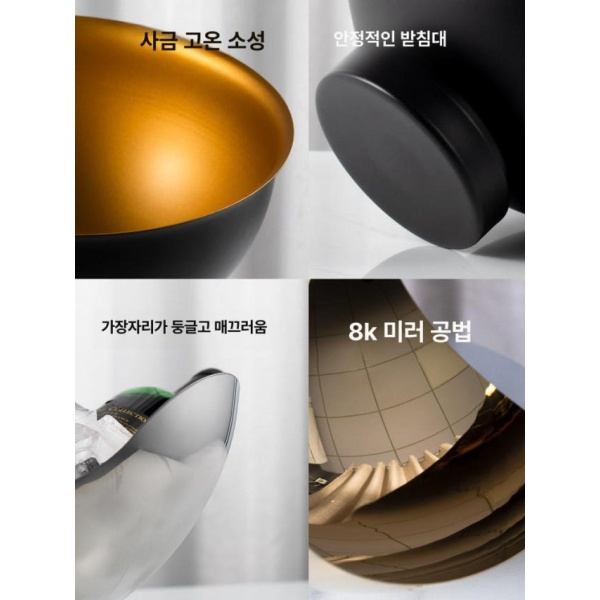 내구성좋은 위스키보틀 쌀 녹두 스테인리스 채망 시리얼 포장 분류 실버 라운드 - 상세 이미지 3