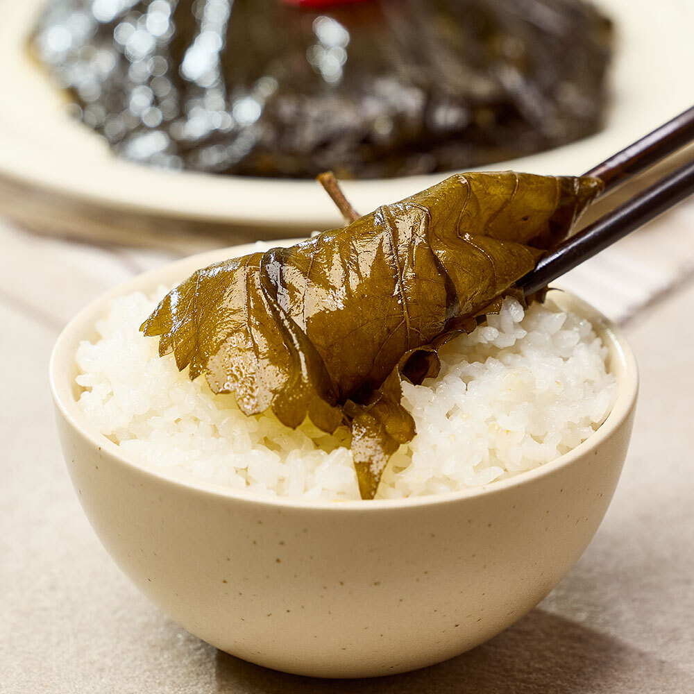 짜지 않고 향긋한 밥도둑 간장깻잎 장아찌 1kg - 상세 이미지 4