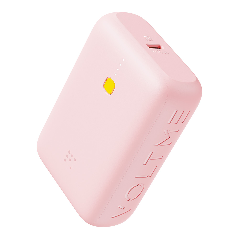 볼트미 하이퍼코어 Lite 보조배터리 22.5W CCC 3C 인증 인쇄 10000mAh, 핑크 - 상품 이미지