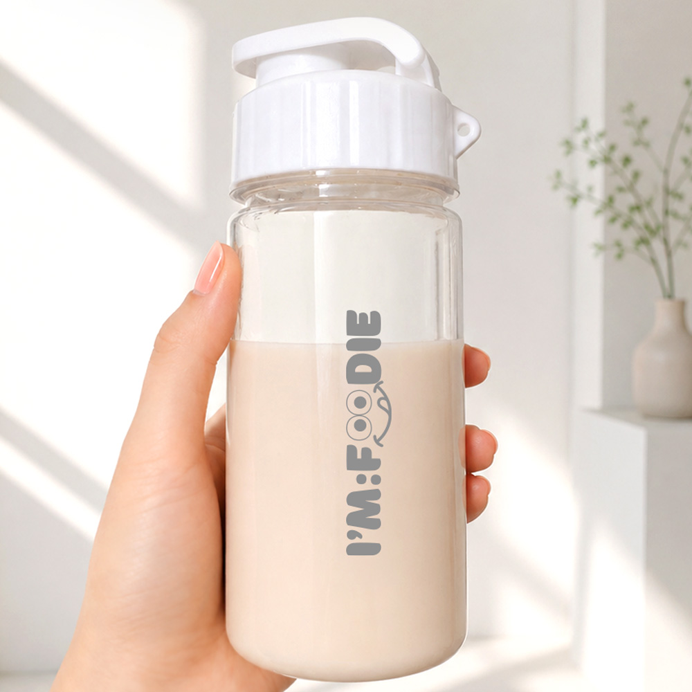 아임푸디 단백질 쉐이커 보틀 트라이탄 물병 물통 350ml - 상세 이미지 5