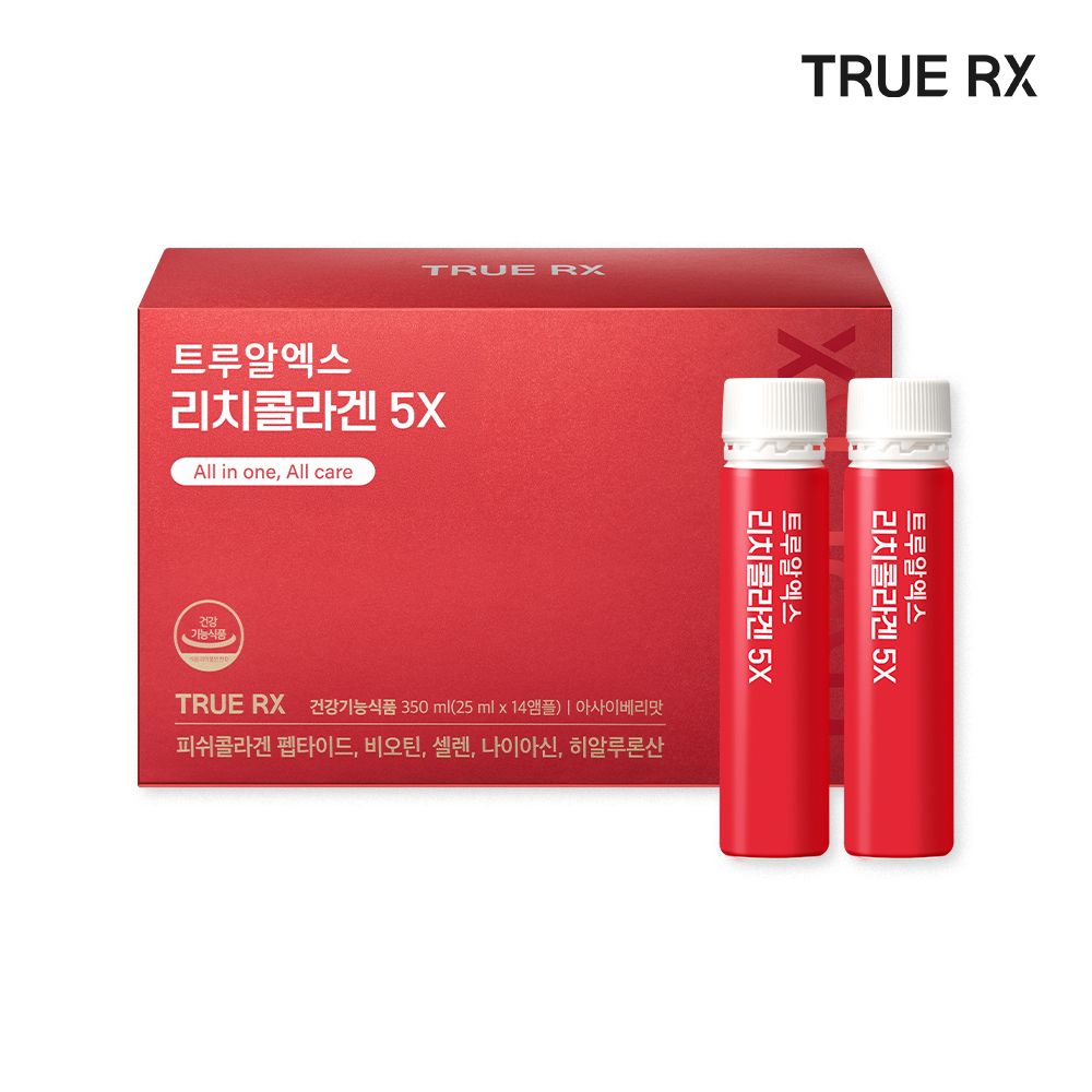 트루알엑스 리치콜라겐 5X 14병, 1박스 - 상품 이미지