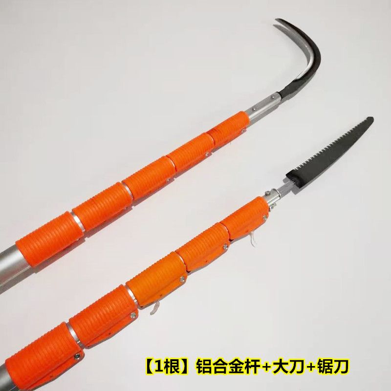 대형 알루미늄 잡초 비닐 고지낫 절단기 장대낫 잡초제거 접이식 벌초 농기구 풀베기 제초 - 상세 이미지 4