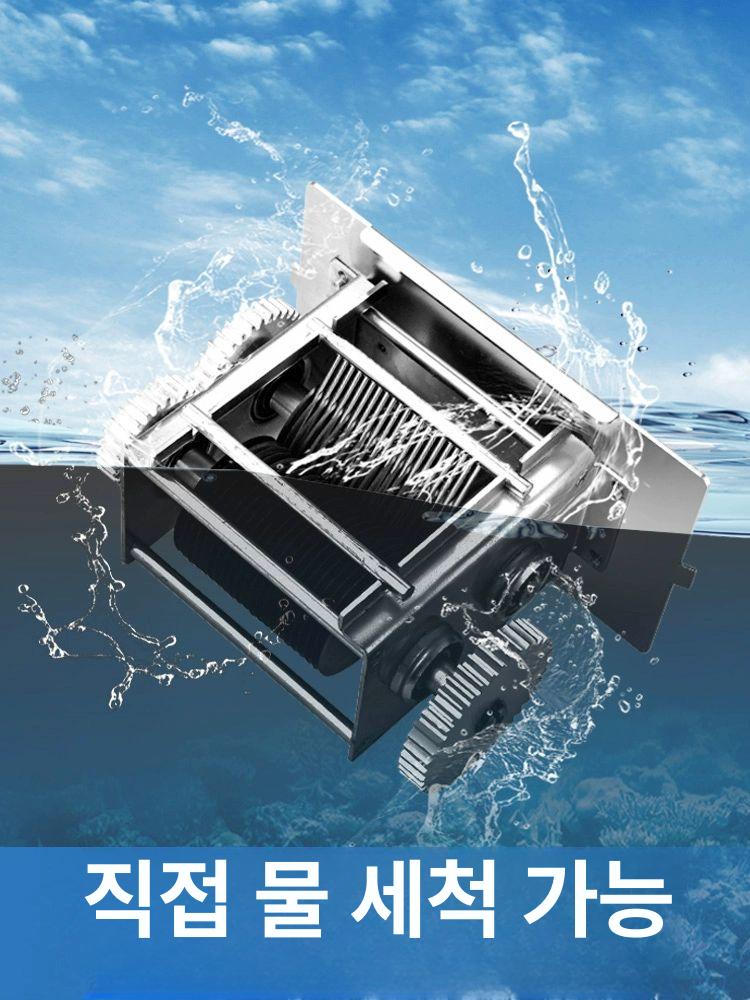 자동 세꼬시 회 슬라이서 육회 오징어 세절기 절단기 제육 회써는기계 아나고 기계 생선 - 상세 이미지 4