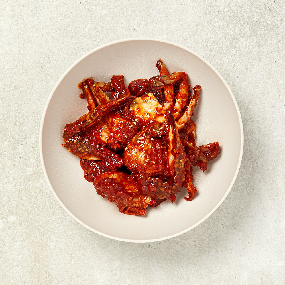 꽃게옥 북한강점 연평도산 살이 꽉 찬 꽃게장 (간장/양념) 양념맛, 1kg, 1개 - 상세 이미지 3