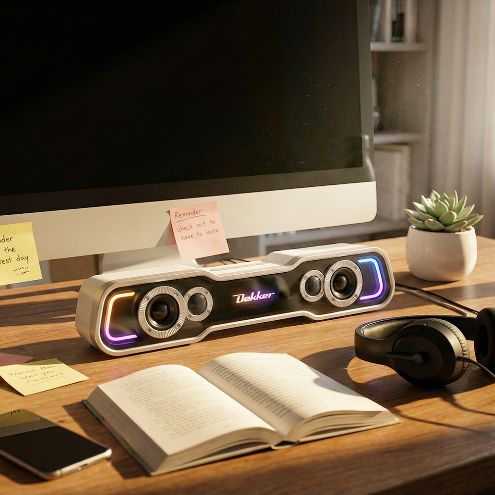 브리츠 라이트바 Lightbar 2채널 블루투스 스피커 PC 노트북 사운드바 USB - 상세 이미지 5