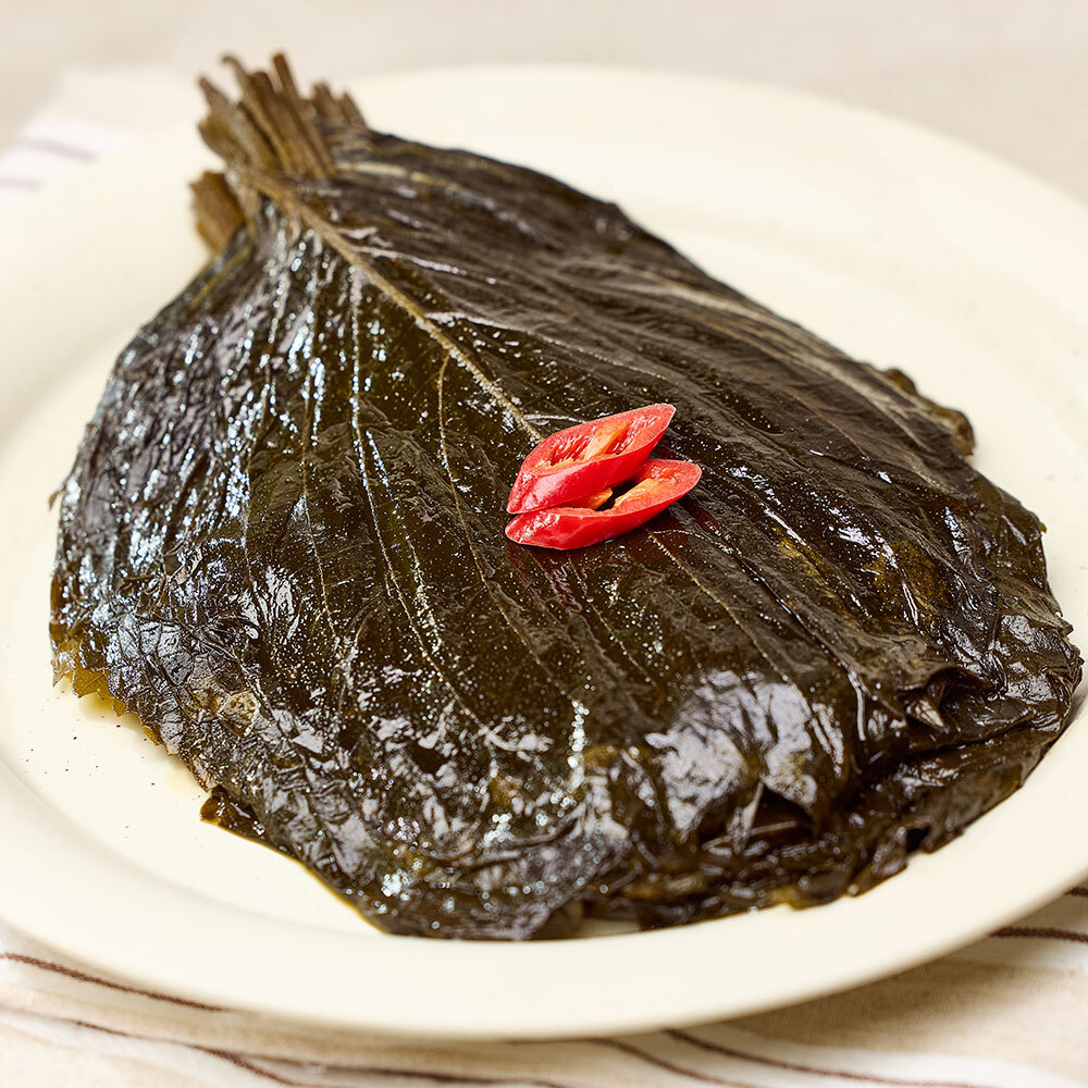 짜지 않고 향긋한 밥도둑 간장깻잎 장아찌 1kg - 상품 이미지