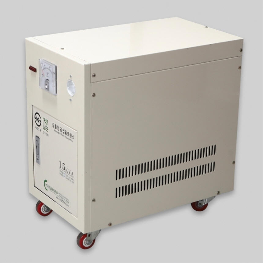 공업용 변압기 건식 15KV 220V~380V 승압 트랜스 슬림 옥내용 한일오디세이 - 상세 이미지 3