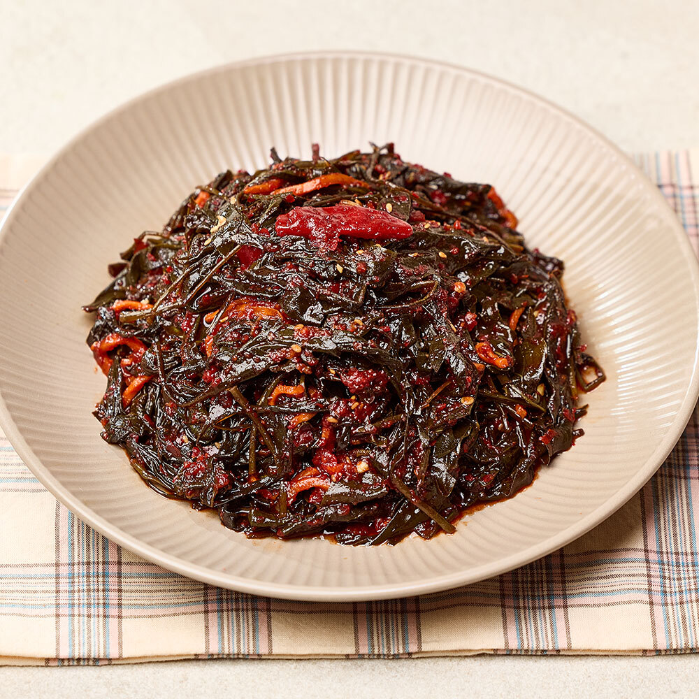 항아리반찬 매콤달콤 밥도둑 고춧잎무침 1kg+1kg - 상품 이미지