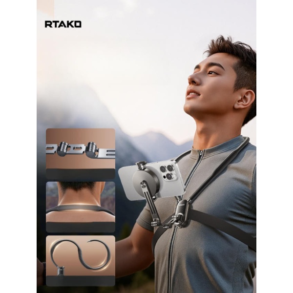 귀여운 강아지 디자인 아크릴 고정 집게 핸드폰 거치대 스포츠 카메라 1초 분리형 각도 조절 - 상품 이미지