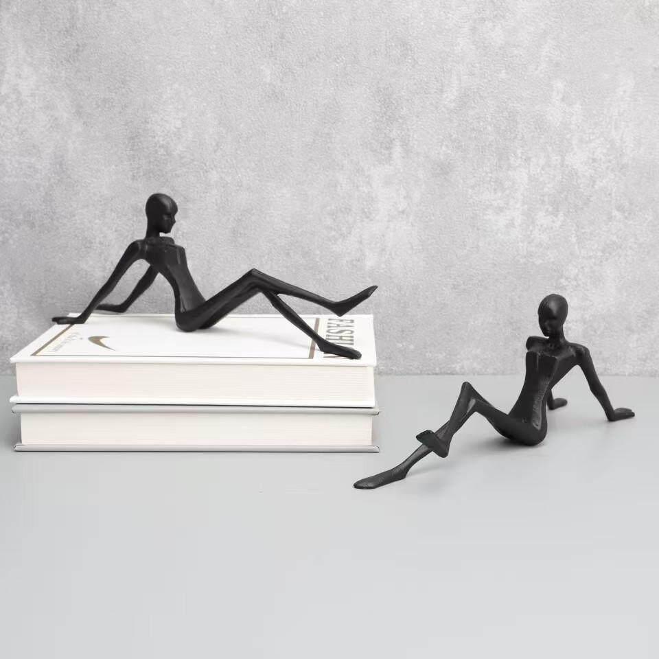 조각상 오브제 전시장 조형물 석고상 미술 추상 선물 작품 소품  - 상세 이미지 2