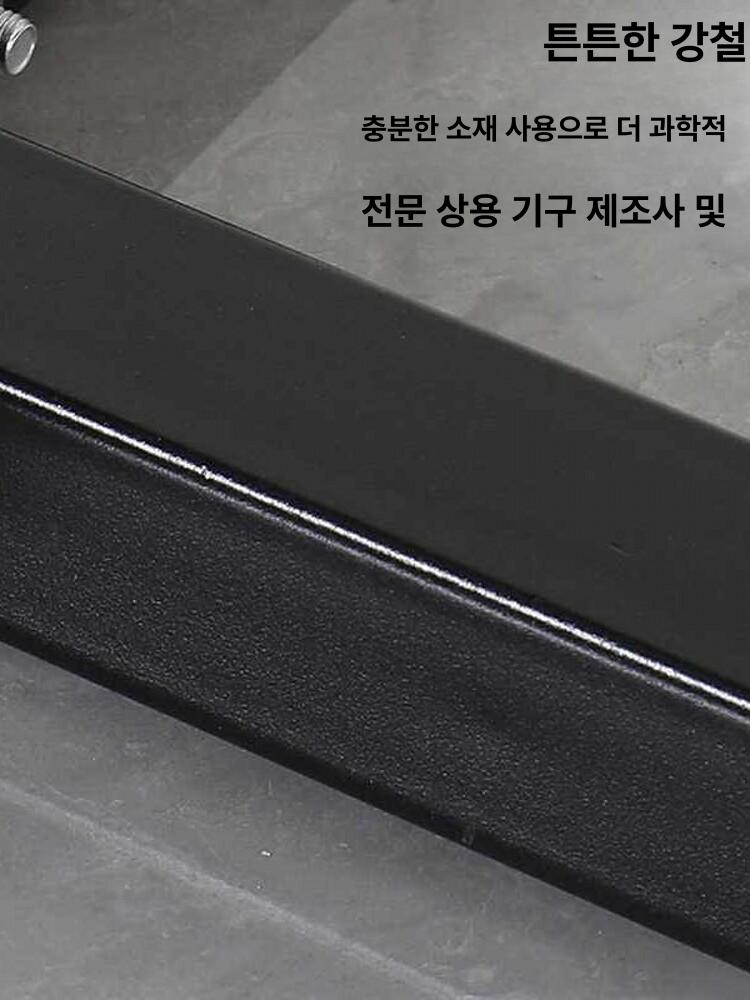 스쿼트 머신 런지 운동기구 벤치프레스 일체형 홈짐 핀 조절 블랙 - 상세 이미지 5