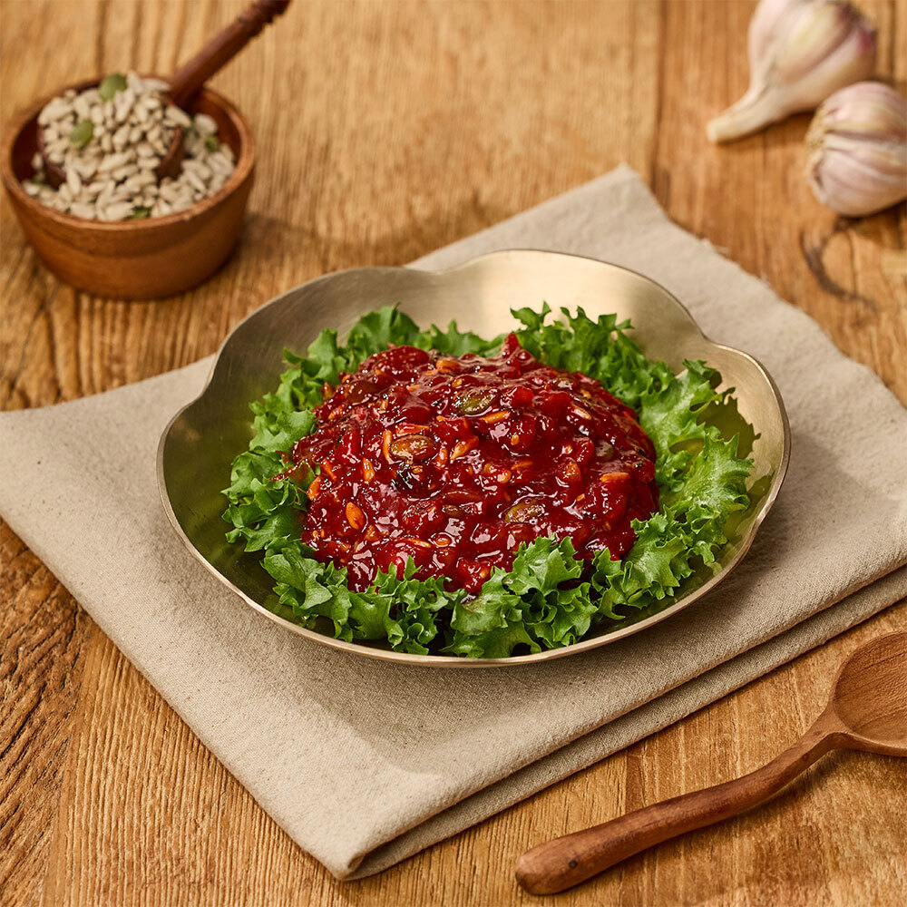 매콤달콤 쫄깃한 밥도둑 비빔 오징어젓갈 1kg - 상품 이미지