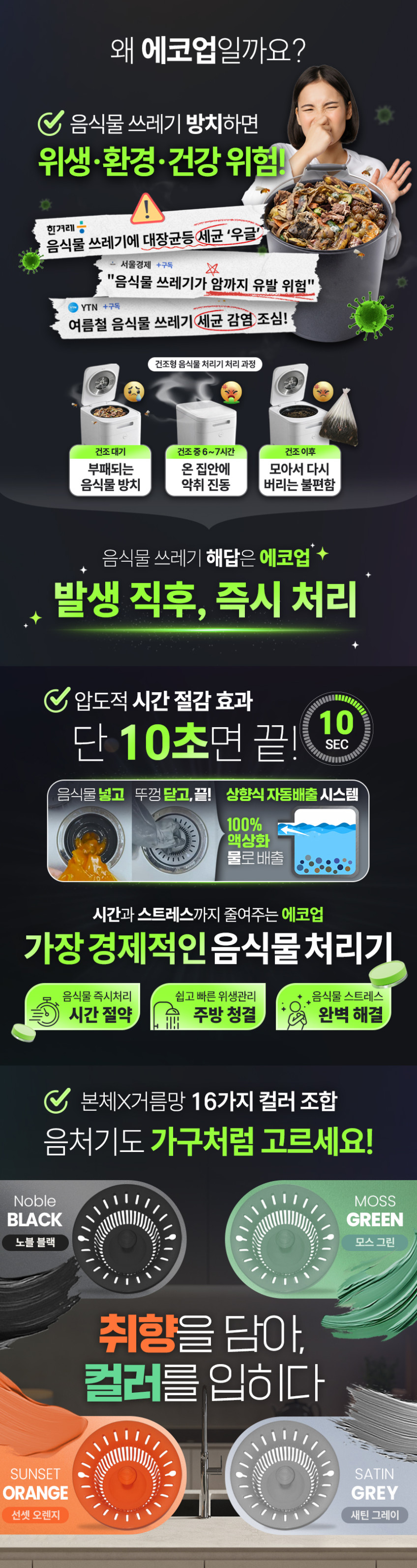 가정용 음식물 처리기 판매처 상세 정보 이미지 1