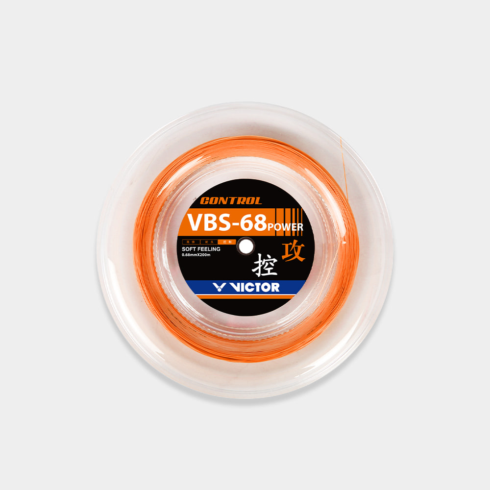 빅터 스트링 배드민턴 거트 줄 VBS-68P POWER 롤 타입 200m (0.68mm) - 상세 이미지 2
