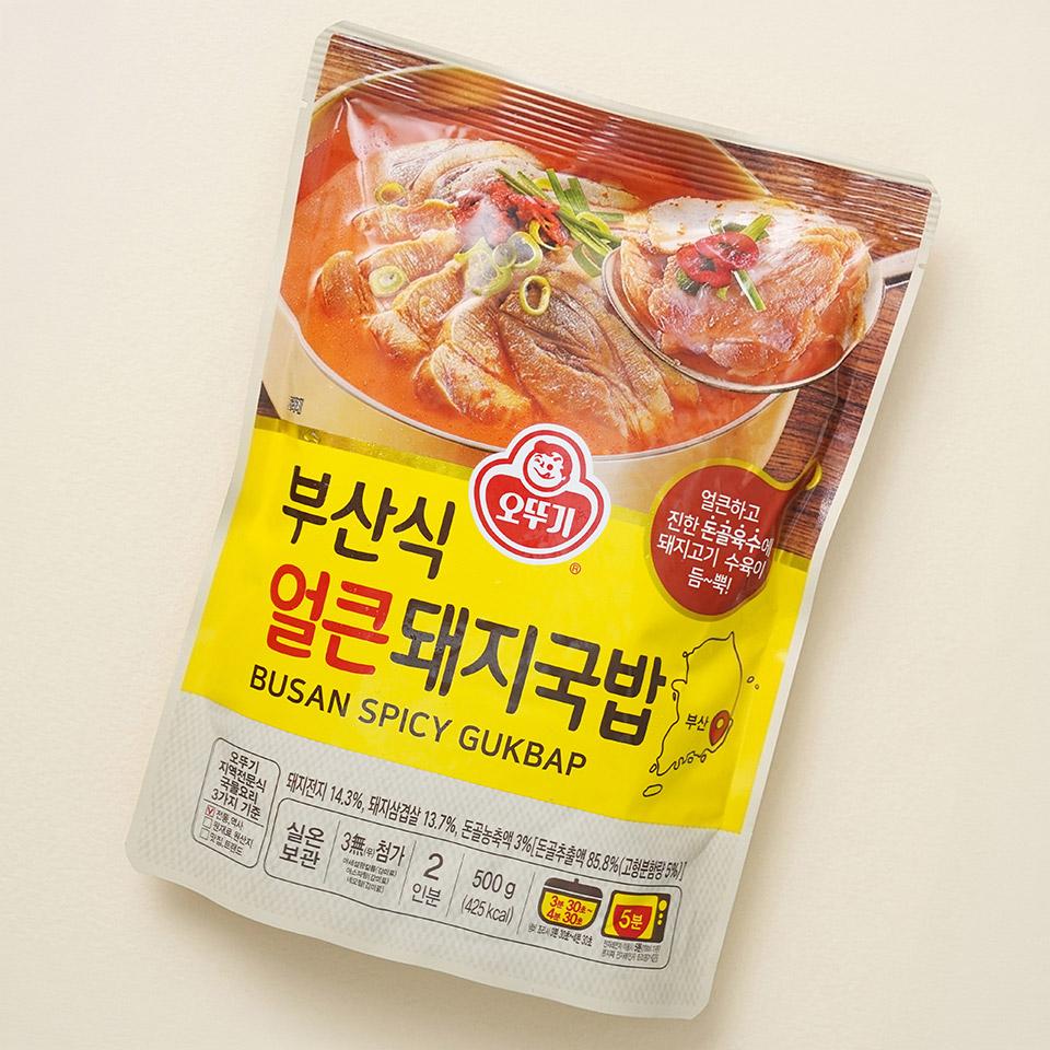 메가마트 오뚜기 부산식 얼큰돼지국밥 500g - 상세 이미지 2