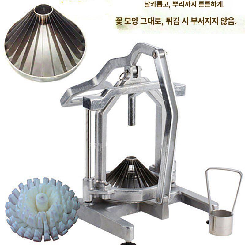 양파 업소용 파써는기계 채써는기계 무채 슬라이서 양배추절단기 채칼 고추절단기 - 상세 이미지 2