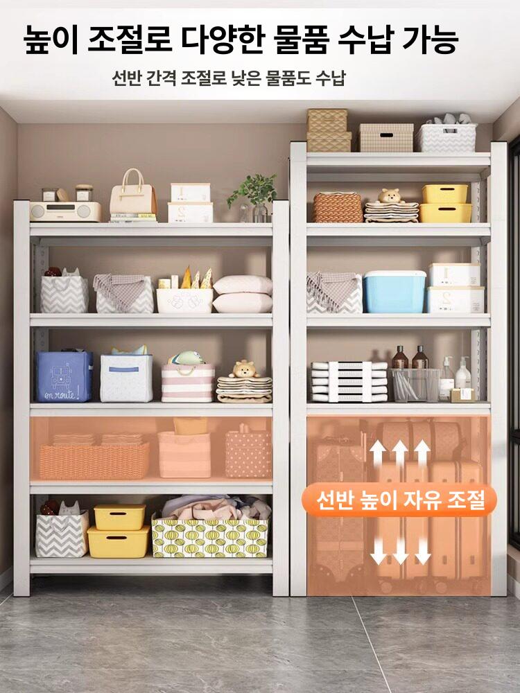 세탁기장 건조기수납장 베란다 거치대 받침대 정리대 캐비닛 앵글선반 세탁실선반 - 상세 이미지 3