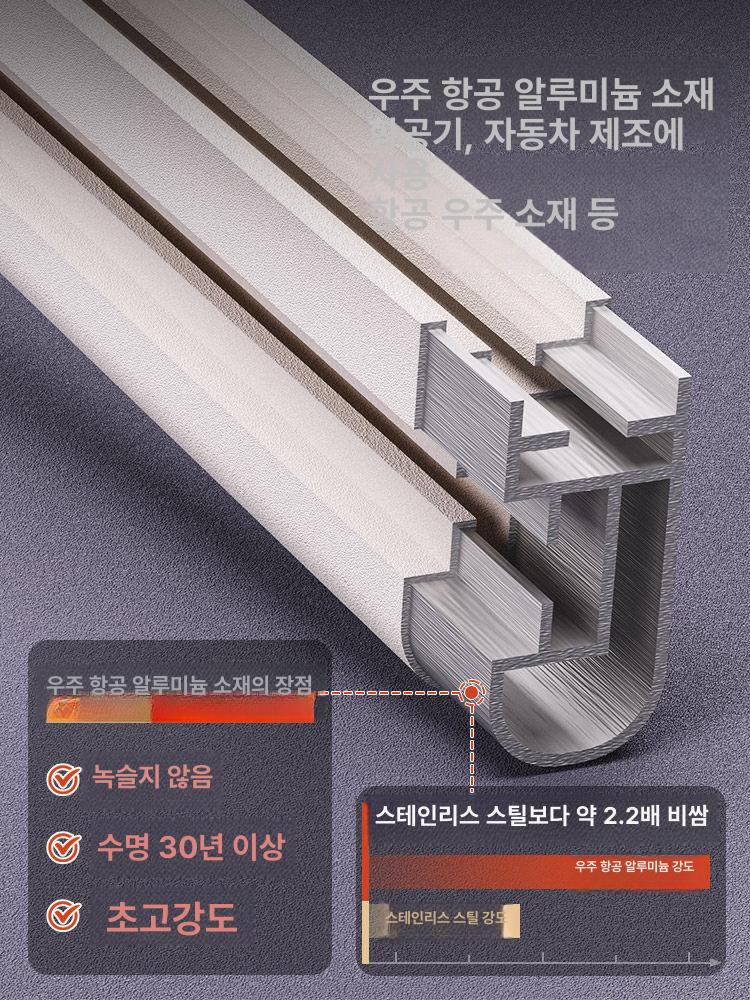 선반 미니냉장고 앵글 회색 정리대 높이 가능 김치냉장고 냉장고위수납 다용도실 - 상세 이미지 3