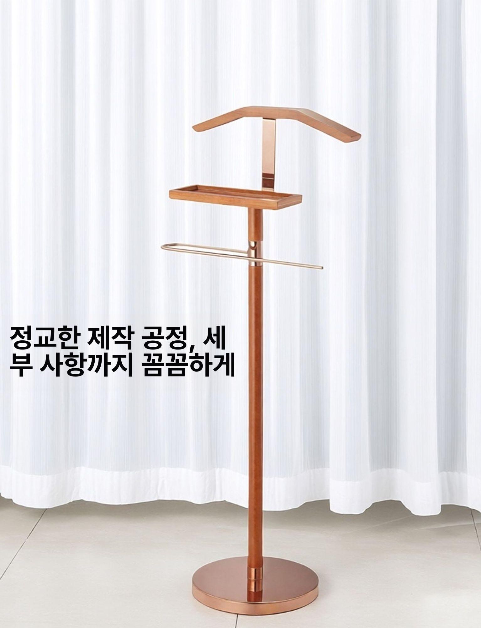 사무실 옷걸이 스탠드형 행거 코트랙 비즈니스 정장 실내용 이동식 걸이 - 상세 이미지 2