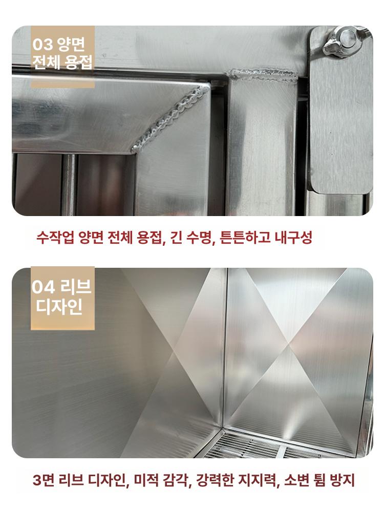 스테인리스 대형 애견 고양이 호텔 동물 분양장 강아지 반려견 펫하우스 견사 - 상세 이미지 4